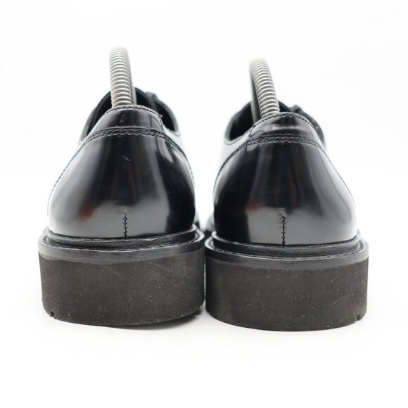 All Saints Black Leather Derby Oxford Men\'s EU Size 42 Casual Dress Shoes main image 8